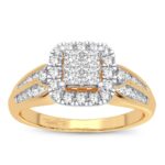 10K 0.60CT Diamond Ring