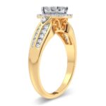10K 0.60CT Diamond Ring - Image 2
