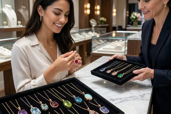 Gemstone and Birthstone Pendants Gemstone and Birthstone Pendants