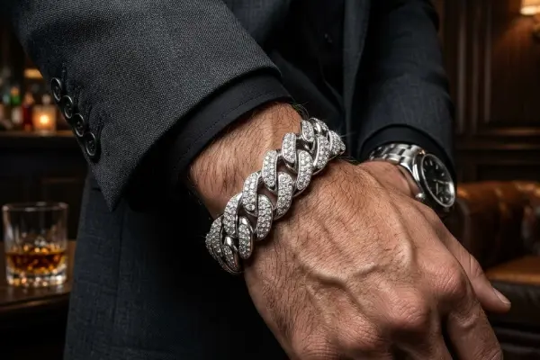 Mens Diamond Bracelets Men's Diamond Bracelets