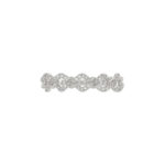 LADIES RING 0.15CT ROUND DIAMOND 14K WHITE GOLD - Image 5